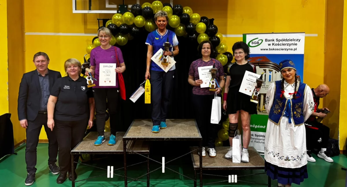 Stężyca gospodarzem V Grand Prix Polski Masters w tenisie stołowym