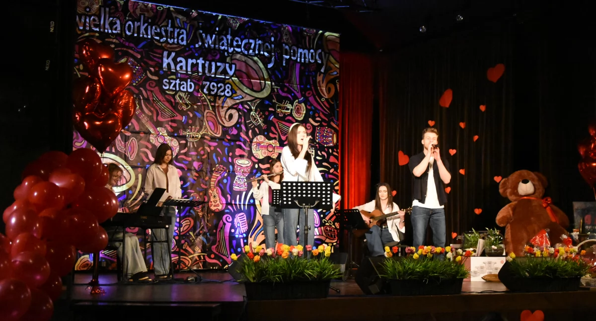 Muzyka, atrakcje i wspólne granie. Finał WOŚP w Kartuskim Centrum Kultury