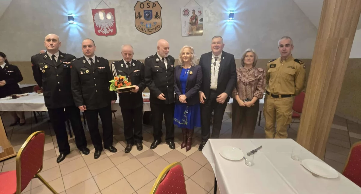 Nowe władze OSP Staniszewo wybrane podczas zebrania sprawozdawczo-wyborczego