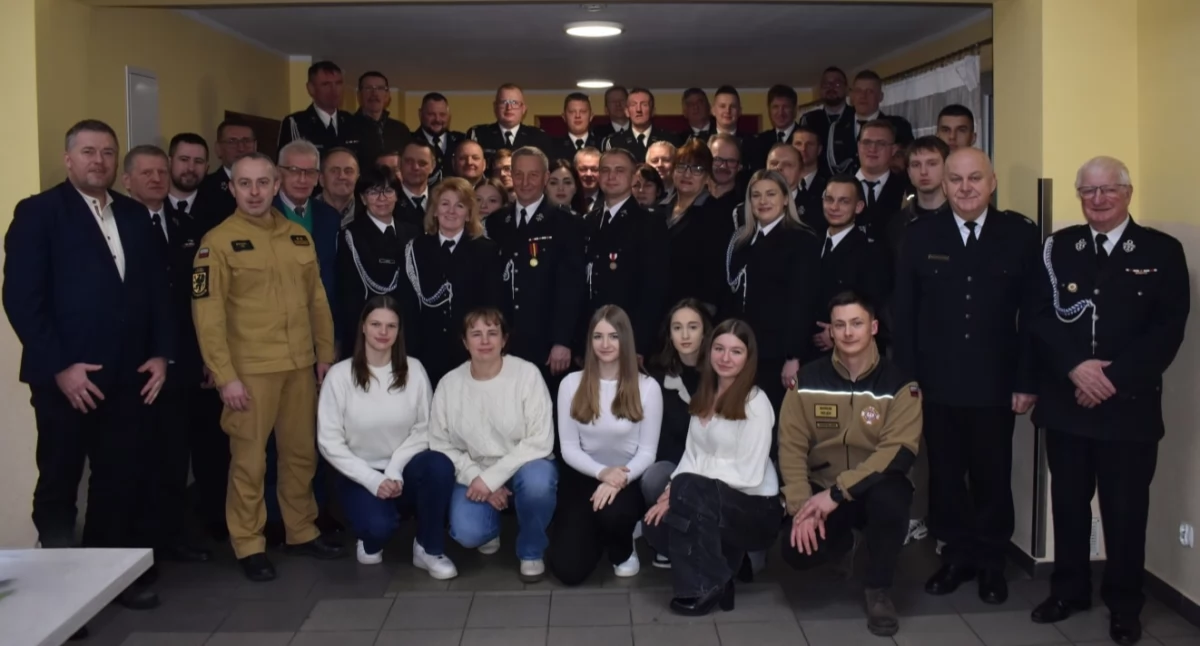 Gmina Sierakowice. Zebranie sprawozdawczo-wyborcze OSP Gowidlino
