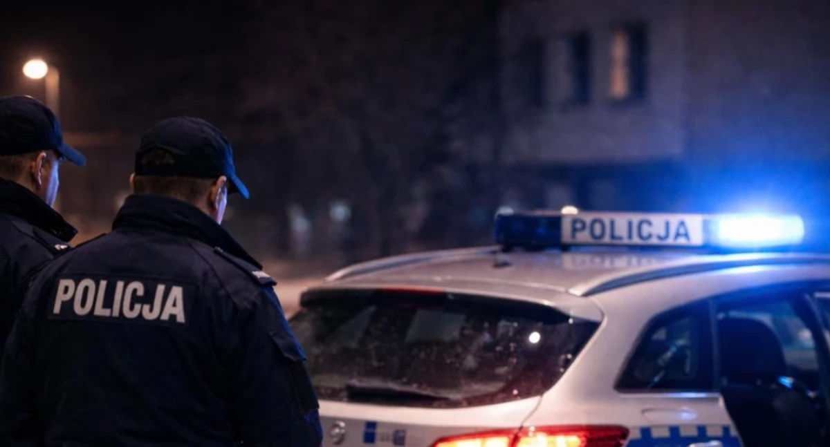 Nie miał gdzie spać. Mieszkańcy i policjanci pomogli 22-latkowi przetrwać zimną noc