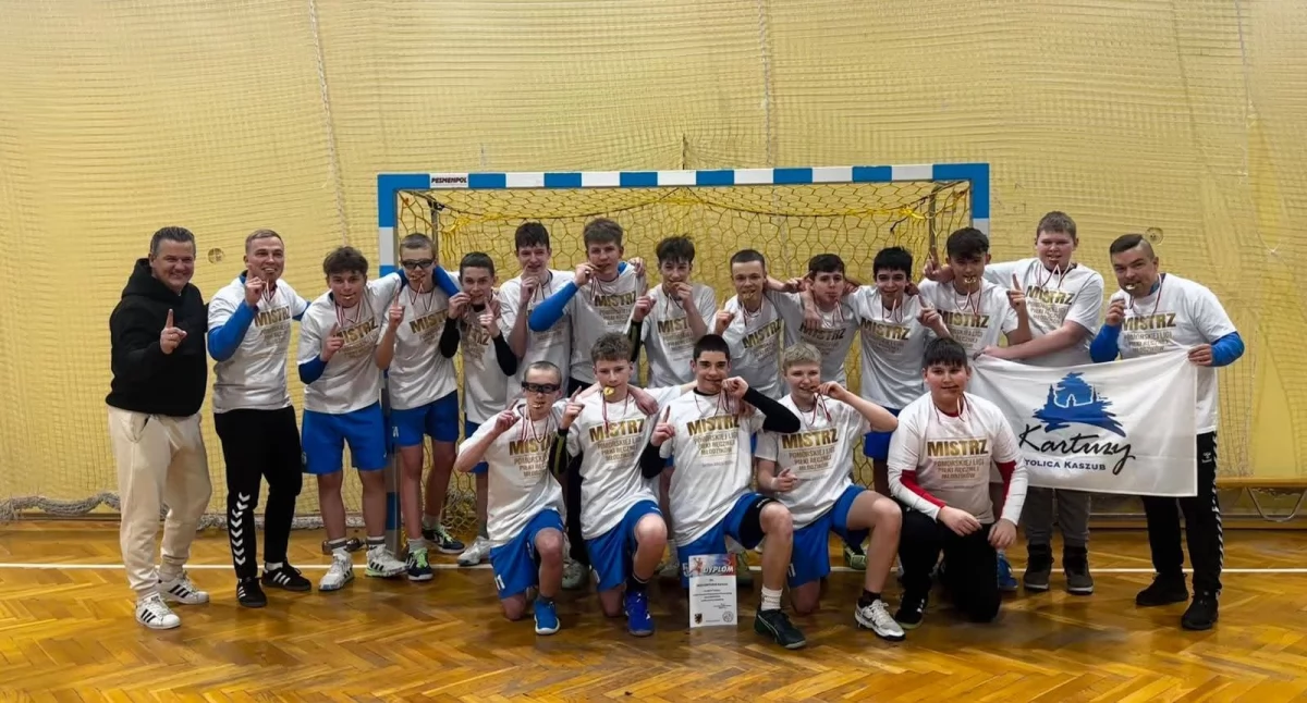 GKS Cartusia Kartuzy z tytułem mistrza województwa pomorskiego