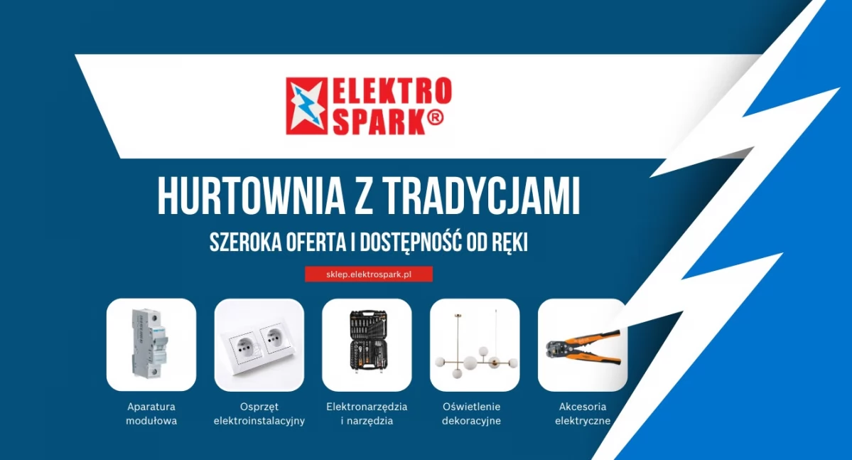 Hurtownia elektryczna Elektro-Spark - wygodne zamówienia B2B i atrakcyjne rabaty