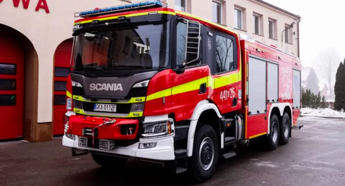 Nowy ciężki wóz ratowniczo-gaśniczy już w JRG Kartuzy