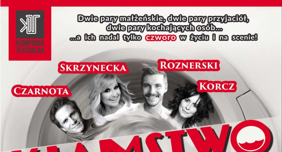 Sierakowice. Spektakl „Kłamstwo” – komedia małżeńska w gwiazdorskiej obsadzie