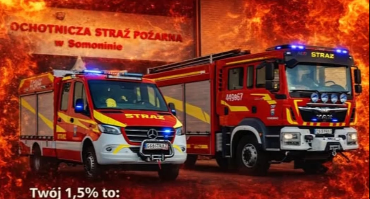 Twój 1,5% może uratować życie – wesprzyj lokalną OSP przy rozliczeniu PIT