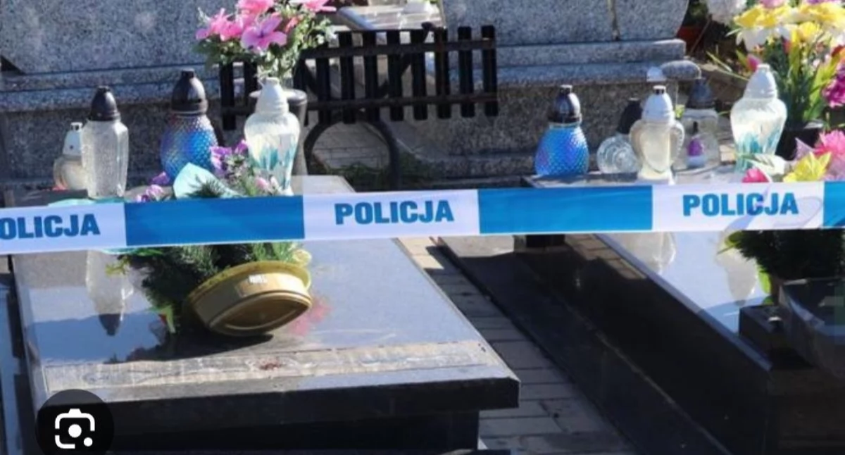 Ponad 200 grobów zniszczonych na cmentarzu w Niestępowie. Policja szuka sprawców