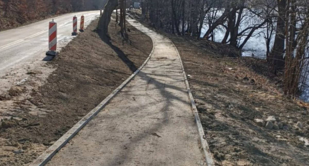 Nowy odcinek trasy rowerowej w gminie Somonino. To ostatni etap inwestycji