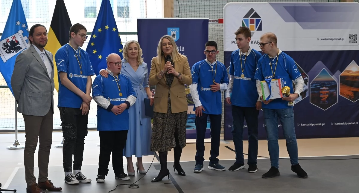 Spełniły się marzenia uczniów ZKiWS w Kartuzach - nowa hala 