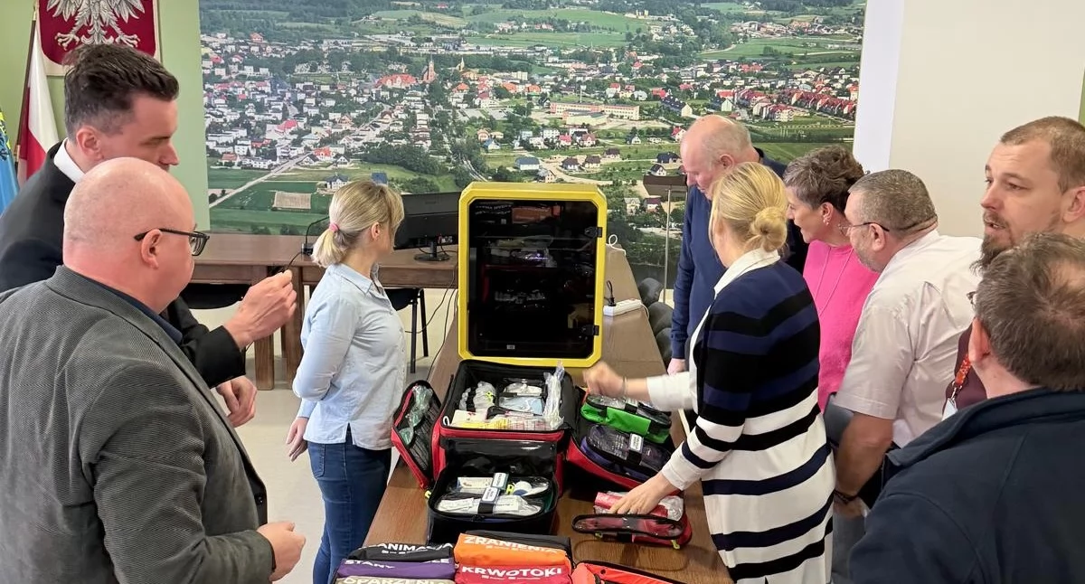 Szybka reakcja ratuje życie. Spotkanie o bezpieczeństwie w Sierakowicach
