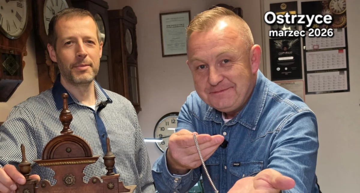 Mirosław Regliński przywraca życie zegarkom