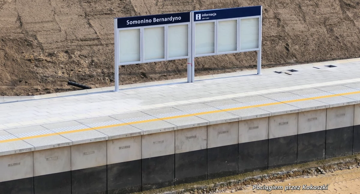Modernizacja tras kolejowych Kościerzyna–Somonino–Kartuzy w pełni. Widać pierwsze efekty robót