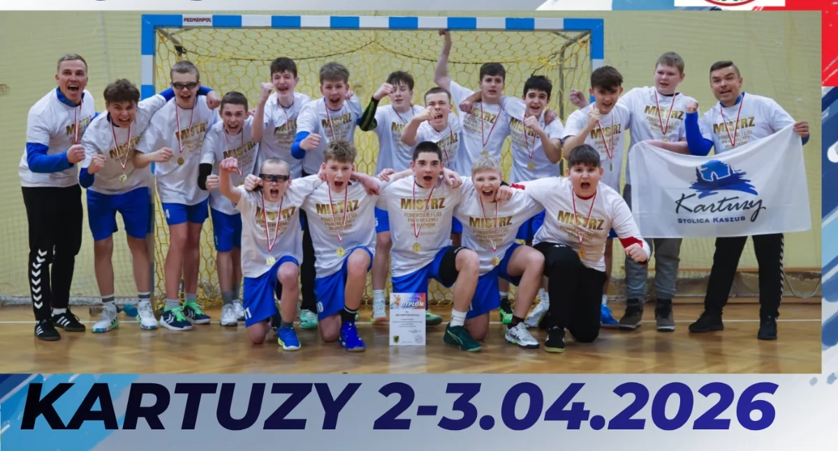 Kartuzy gospodarzem 1/8 Mistrzostw Polski młodzików w piłce ręcznej