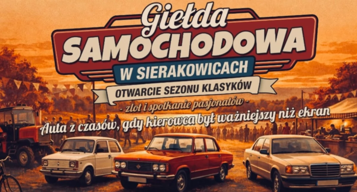 Spotkanie pasjonatów motoryzacji. Sierakowice w rytmie klasyków