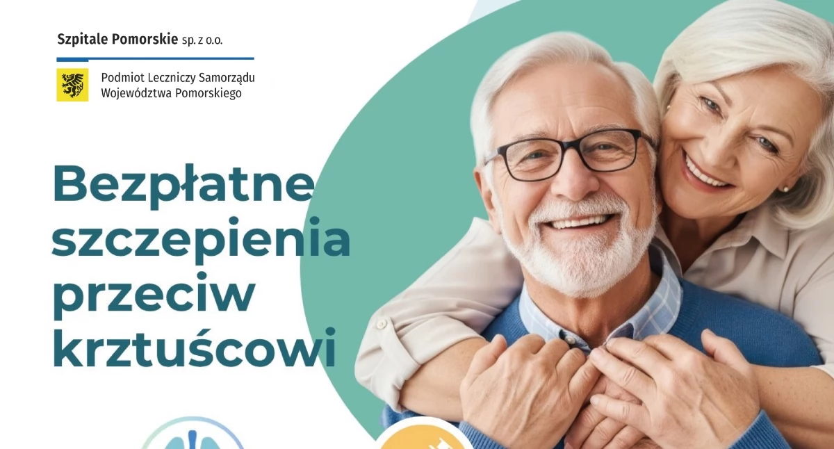 Bezpłatne szczepienia przeciw krztuścowi dla seniorów z powiatu kartuskiego