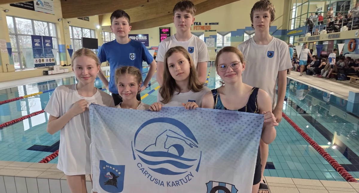 Pływacy z Kartuz pokazali klasę. Medale i czołowe miejsca w Lęborku oraz Chojnicach
