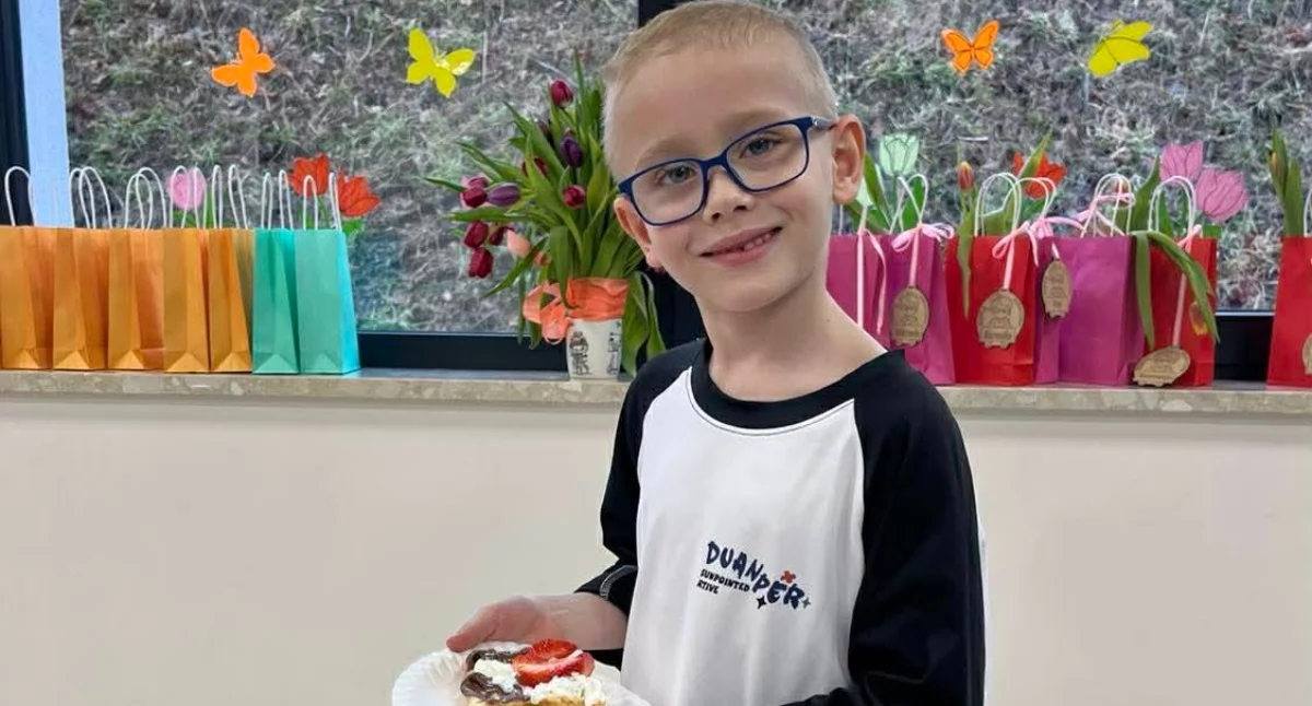 6-letni Norbert walczy ze złośliwym guzem mózgu. Każdy dzień to walka o życie