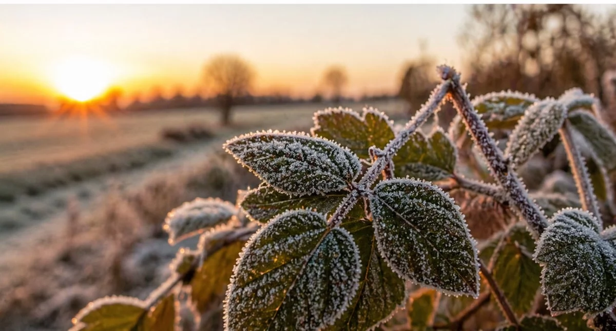 Noc z mrozem. Meteorolodzy ostrzegają przed przymrozkami do -7°C przy gruncie