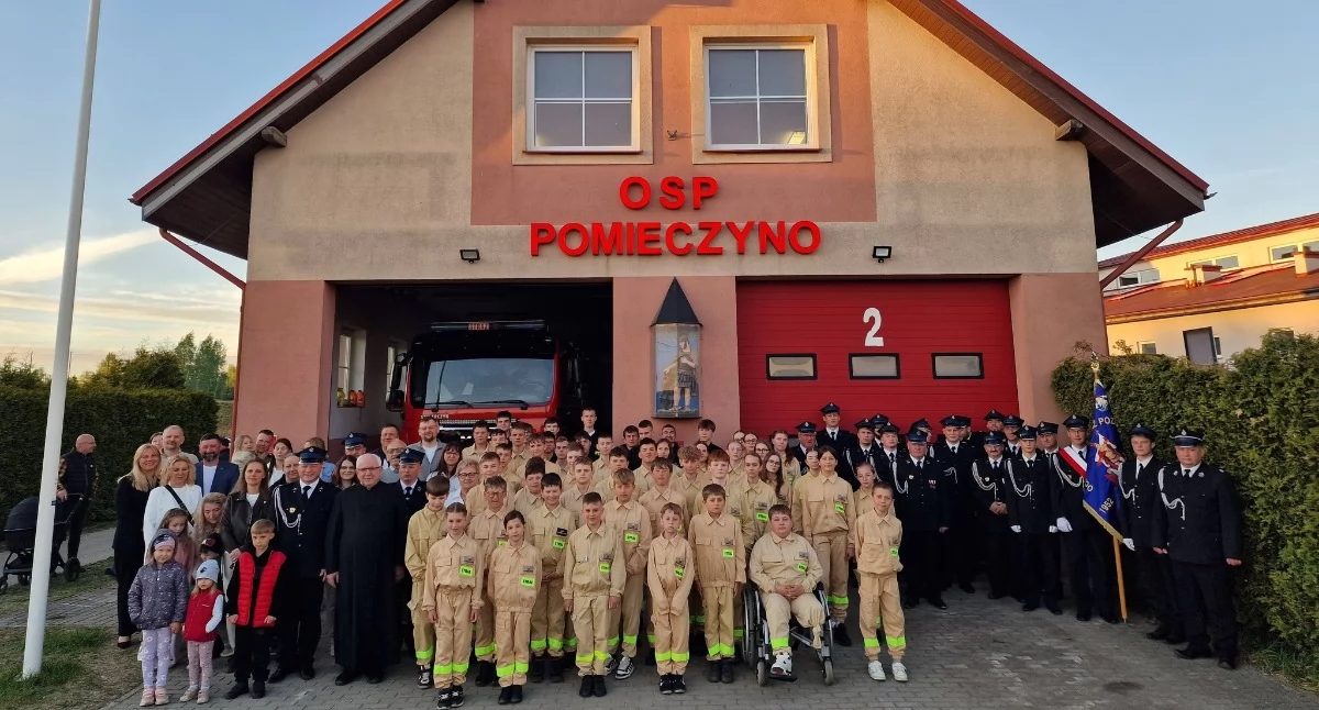 Dzień Strażaka w Pomieczynie. Młodzi druhowie złożyli ślubowanie