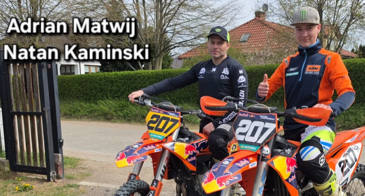 Motocross to ich żywioł! Adrian i Natan nie odpuszczają ani na chwilę!