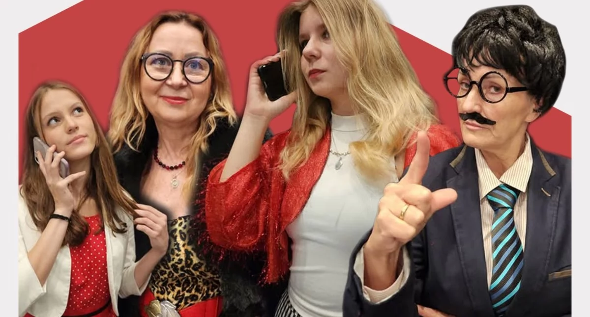 Spektakl „Rodzina Cham-Burger” w Stężycy. Satyra, która bawi i skłania do refleksji