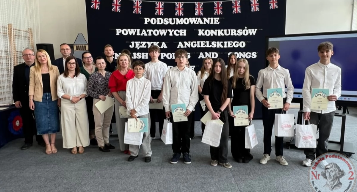 Młodzież zmierzyła się z językiem angielskim. XIII Powiatowy Konkurs Multimedialny „The World of English” w Kartuzach