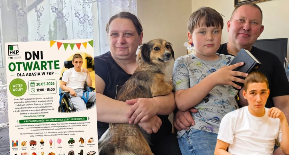 Pomóżmy Adasiowi wrócić do zdrowia! W sobotę wielki festyn charytatywny w Pomieczynie