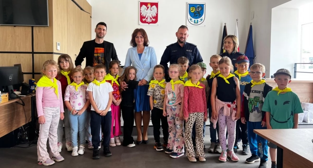 Jak działa gmina? Dzieci z SP nr 1 odwiedziły urząd gminy Żukowo