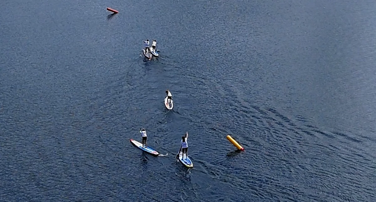 VI SUP Piknik Powiatu Kartuskiego – sport dla każdego na jeziorach Brodnickich