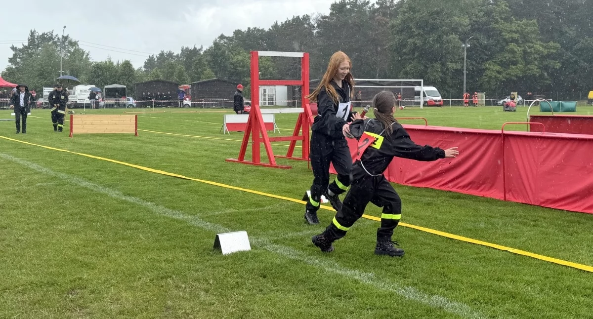 Strażacy z OSP i MDP z gminy Żukowo rywalizowali w zawodach sportowo-pożarniczych