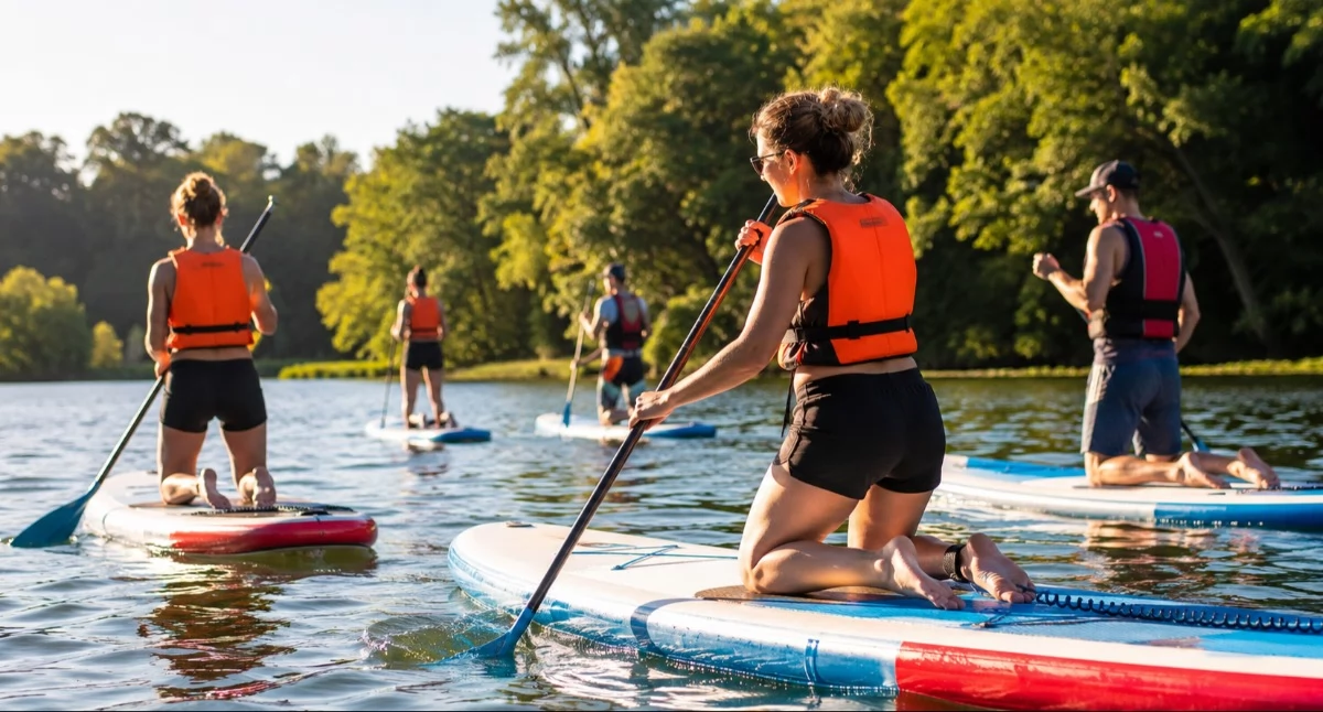 Mezowo na sportowo II - SUP-y, sport i sąsiedzka integracja