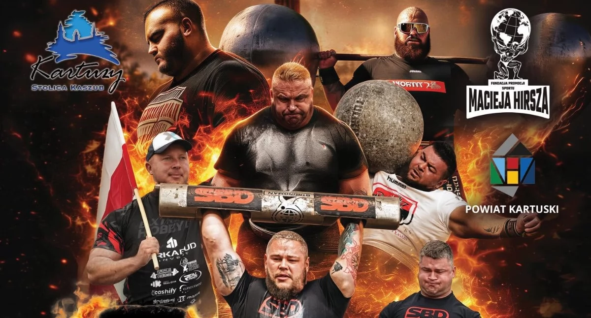 Giganci siły opanują Rynek w Kartuzach. Europa Strongman Cup już w niedzielę