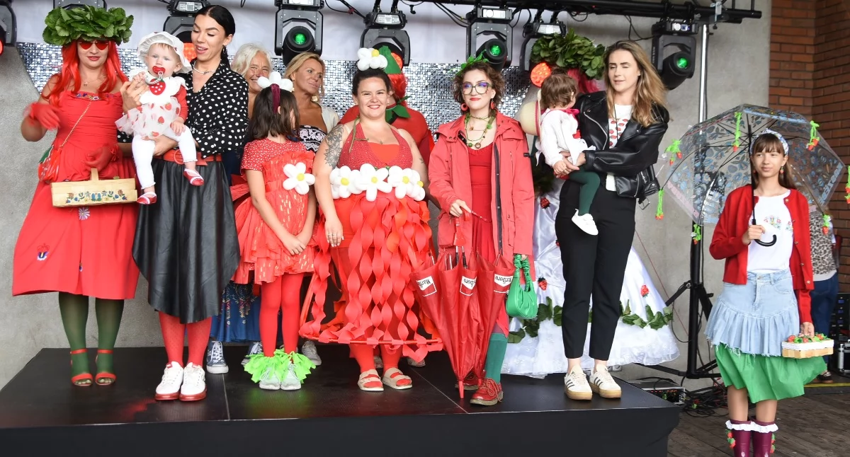 Jubileuszowy festiwal Truskawki Kaszubskiej w Chmielnie. Rekordowa tarta i święto regionalnych smaków