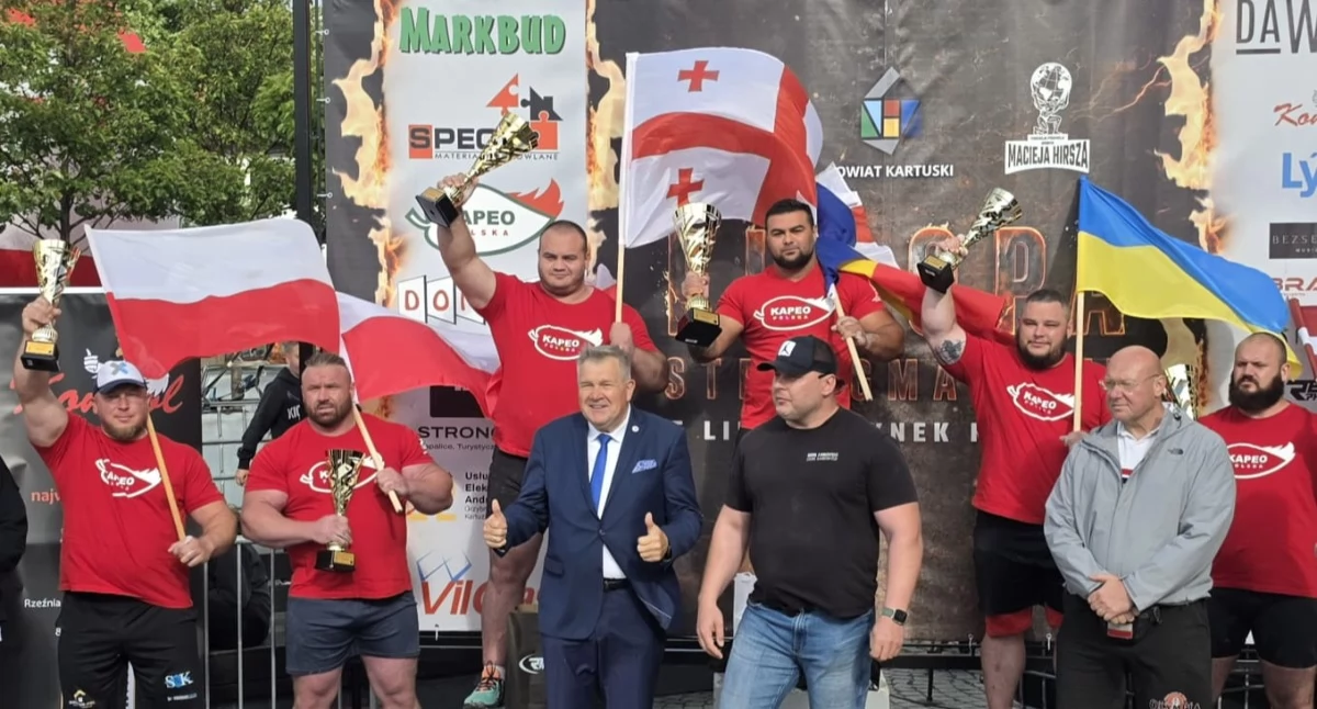 Europa Strongman Cup. Kartuzami zawładnęła prawdziwa moc!