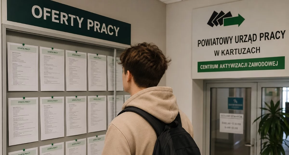 Coraz więcej młodych szuka pracy. Tak wygląda sytuacja w powiecie kartuskim