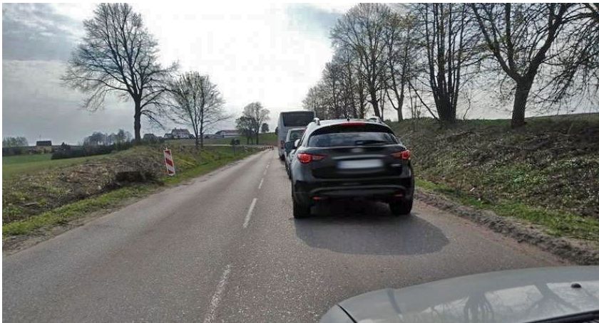 DW 211 - odcinek Mojusz-Glinno zamknięty w piątek i sobotę