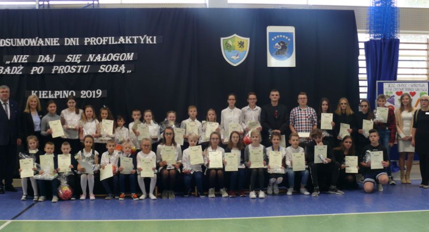Kiełpino. Uczniowie mówili o uzależnieniach, profilaktyce i zdrowym odżywianiu