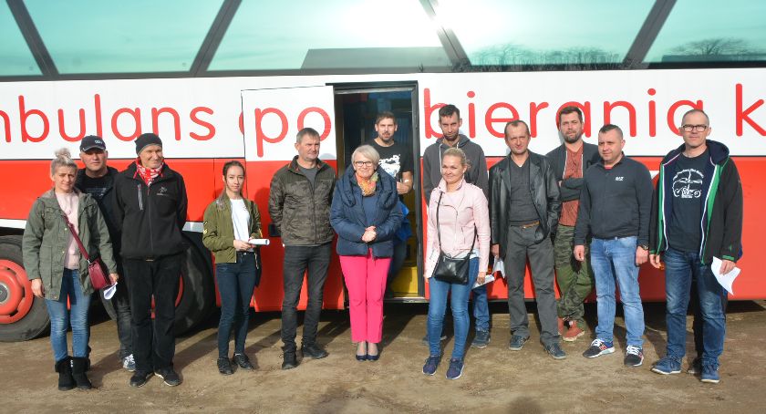 Rekordowa akcja oddawania krwi przy parafii św. Marcina w Sierakowicach