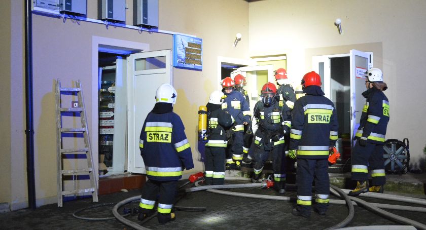 Pożar w ośrodku w Czapielskim Młynie