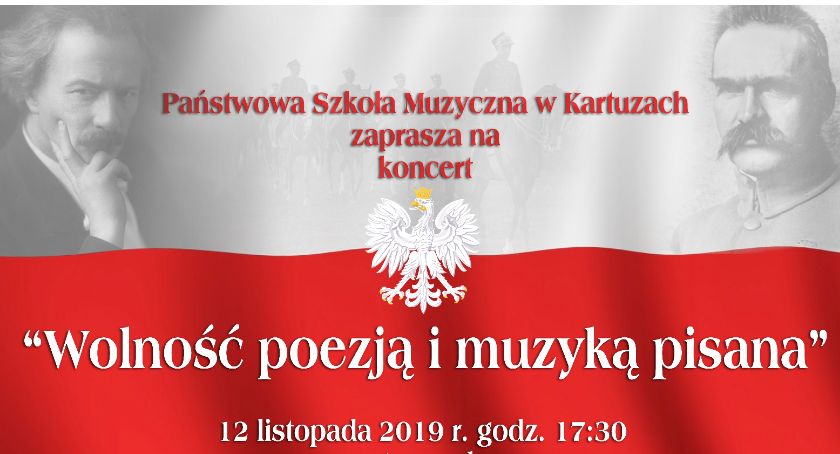 Koncert z okazji odzyskania Niepodległości w Szkole Muzycznej w Kartuzach