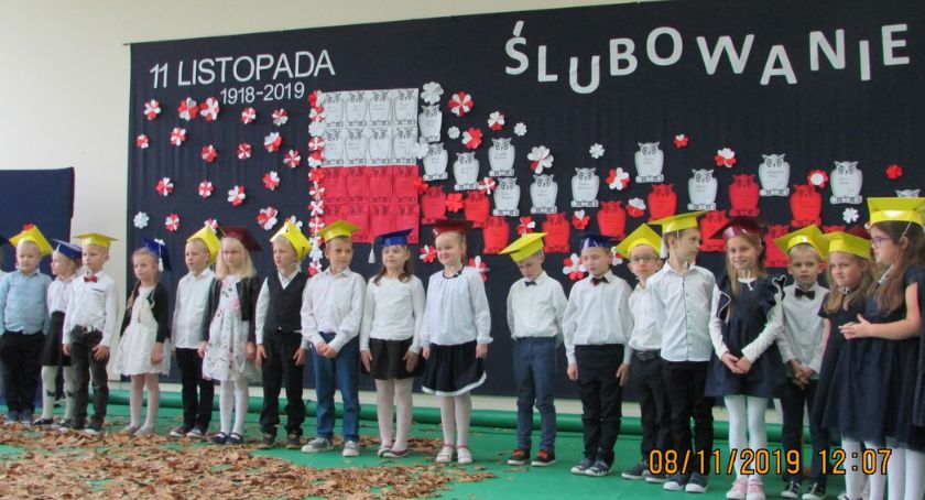 W Sulęczynie uczniowie świętowali odzyskanie niepodległości i złożyli ślubowanie