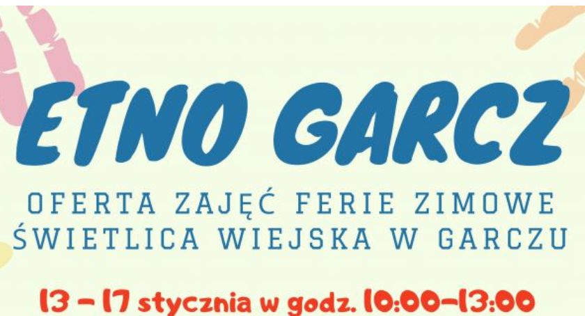  Ferie zimowe w świetlicy wiejskiej w Garczu 