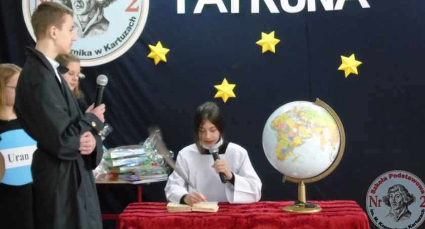 Uczniowie kartuskiej 