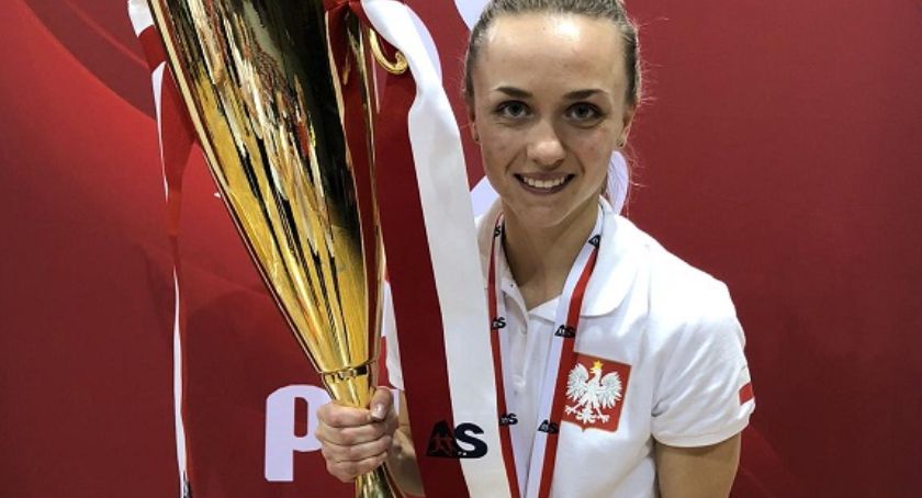 Paulina Magulska, policjantka KPP Kartuzy ze złotem w Międzynarodowym Turnieju Służb Mundurowych w Piłce Nożnej Halowej