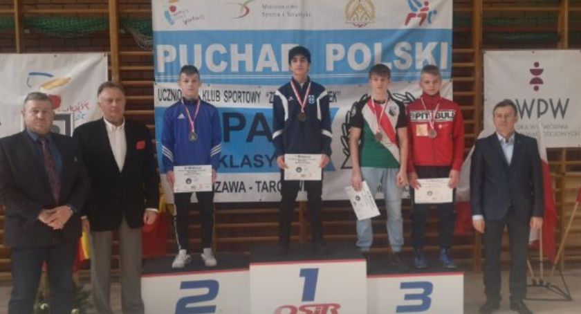 Gor Hovsepyan ze złotym, a  Błażej Miotk z brązowym medalem Pucharu Polski Kadetów w zapasach