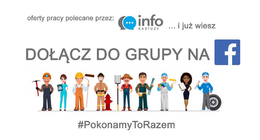 Aktualne oferty pracy w powiecie kartuskim - dołącz do grupy!