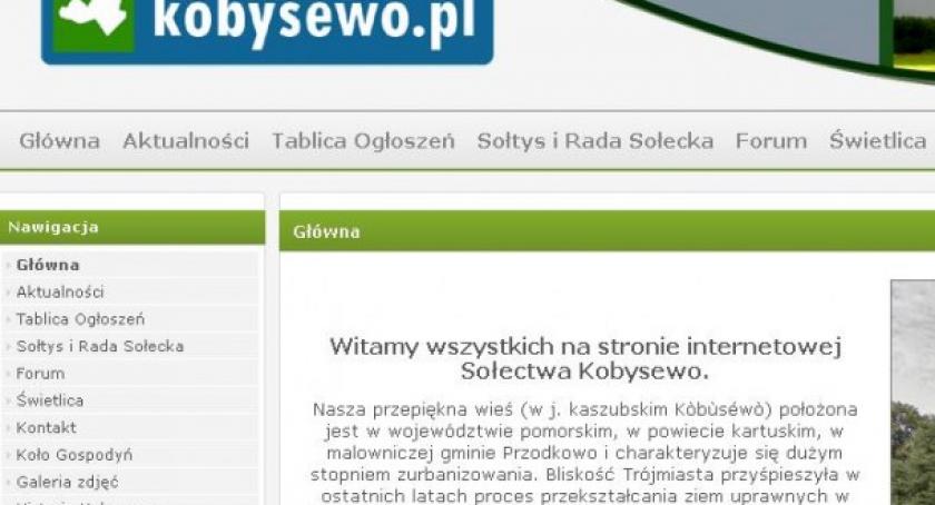 Sołectw@ w Sieci - zagłosuj na stronę sołectwa Kobysewo!