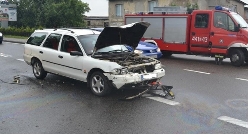 Hopowo. Zderzenie czterech pojazdów na krajowej 