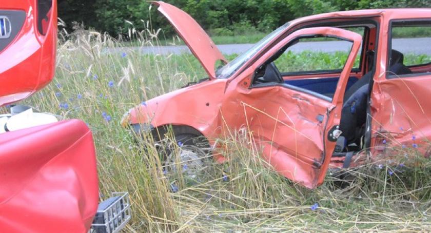 Gowidlino. Wypadek z udziałem radiowozu - dwie osoby poszkodowane