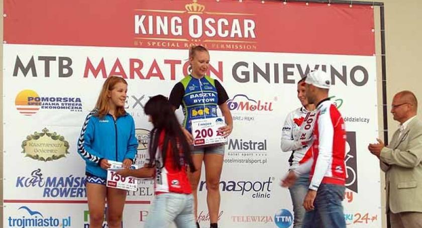 Srebrny medal dla mieszkanki Kartuz w maratonie MTB King Oscar 2014